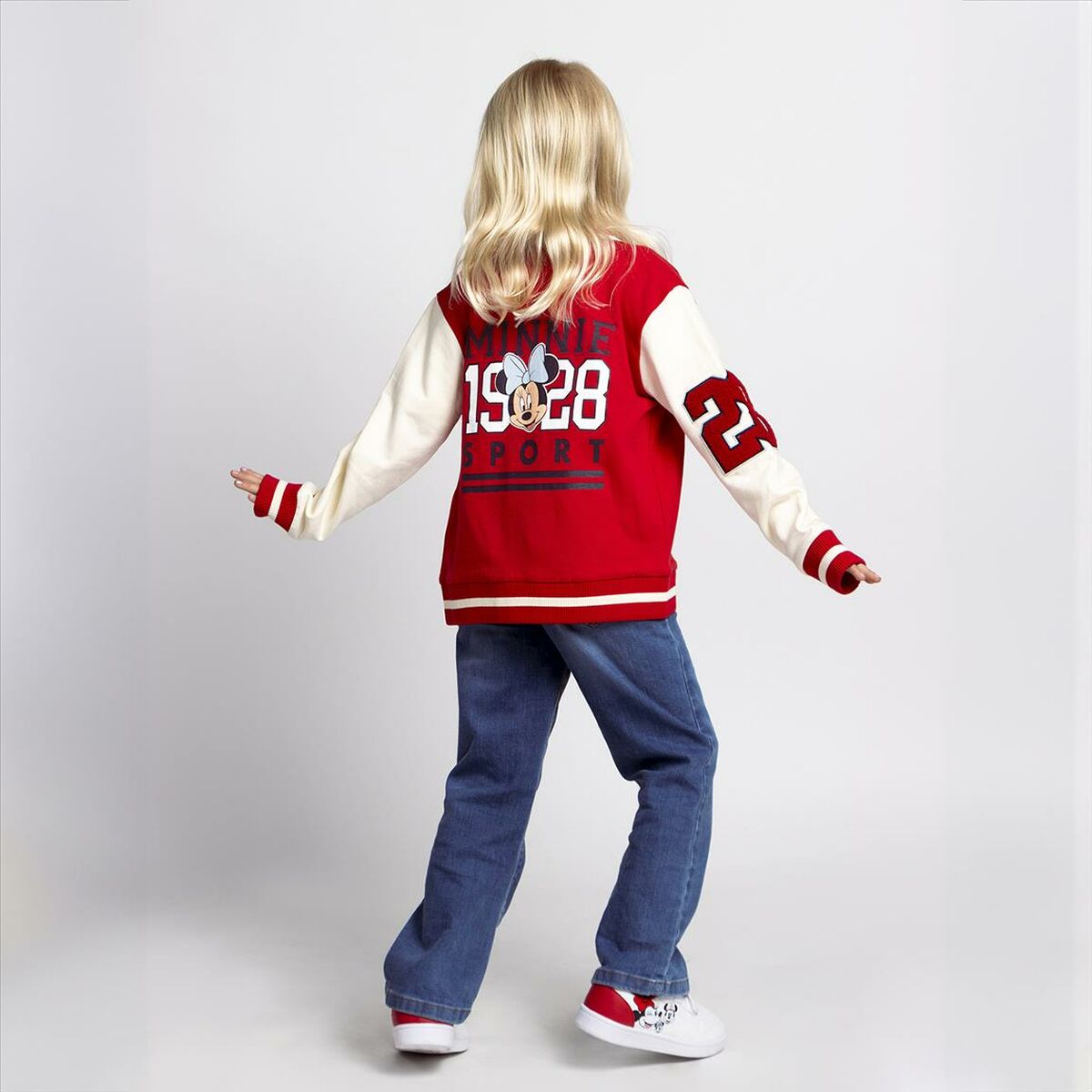 Jacka Barn Minnie Mouse Röd